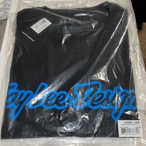 Troy Lee Designs Men’s Signature Short Sleeve Tee Black Size Medium